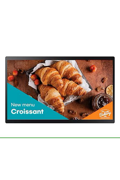 Samsung Monitor Touch SAMSUNG QB24C-T, 24", 250nit, 16/7, FHD, 14ms, contrast static 1000:1