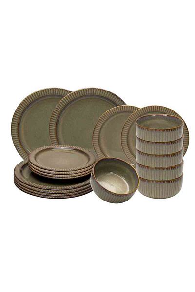 Tavola Bistro 18-Plate Dining Set