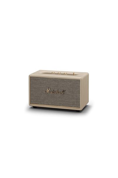 Marshall مكبر صوت ستيريو لاسلكي مارشال أكتون ٣، بلوتوث ٥.٢، صوت يملأ الغرفة - كريمي