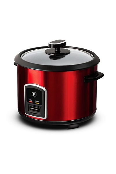 Berlinger Rice Cooker 1,8 L Electric Burgundy Metallic Line