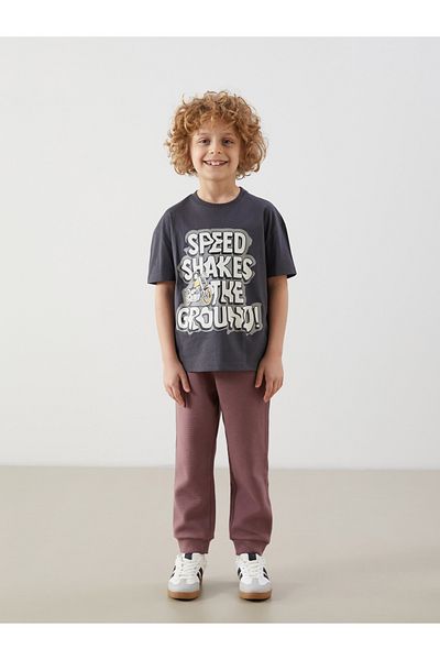 LC Waikiki Tricou pentru băiat cu imprimeu cu decolteu