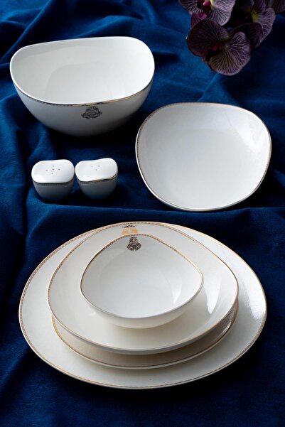 ACAR April 6 Kişilik 29 Parça Porselen Yemek Takımı