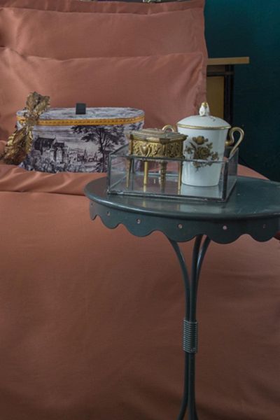 İssimo Home Σετ Παπλωματοθήκης Issimo Home Simply Copper Cotton Satin Διπλό