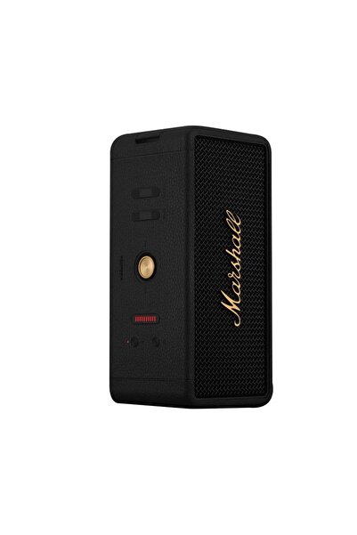 Marshall Marshall Middleton BT Speaker, 360° True Stereophonic Sound, 20+ Hours Playtime – Black/Bronze