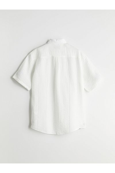 LC Waikiki Pánská košile Regular Fit s krátkým rukávem