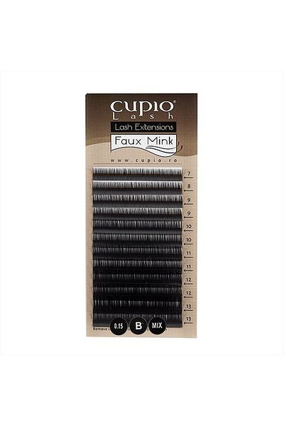 Cupio Permanent eyelash extensions - Mink B Mix