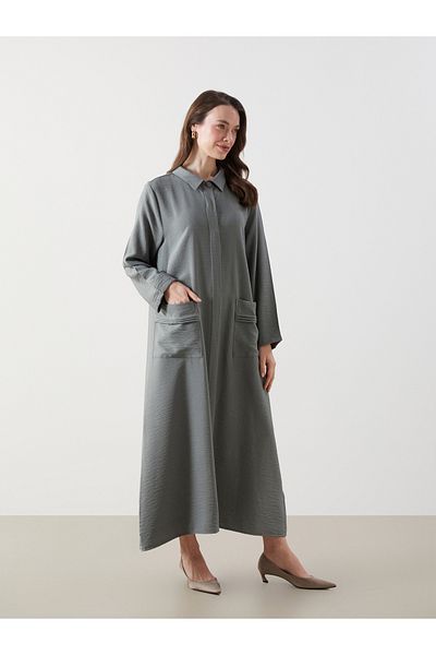 LC Waikiki Hemdkragen Leinen Look Damen Ferace