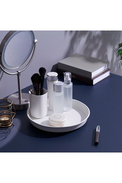 IKEA VARIERA Storage Turntable – 10" Diameter, Adjustable Rotating Organizer for Easy Access