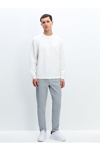 LC Waikiki Crew Neck Long Sleeve Men's Sweatshirt