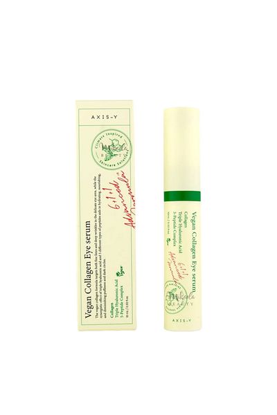 AXIS-Y Vegan Collagen Eye Serum 10ml - Hydrating and Anti-Wrinkle Eye Serum with Collagen