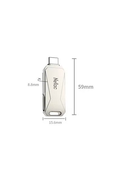 Netac 128Gb Otg Typec USB Flash Memory Xiaomi, Huawei, Oppocompatisi