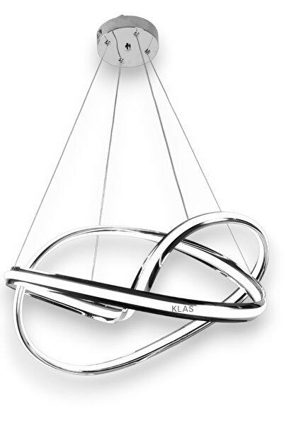 KORKMAZ KLAS KORKMAZ KLAS CAM AYDINLATMA ATOM GOLD,GÜMÜŞ 3 RENK IŞIK LED AVİZE