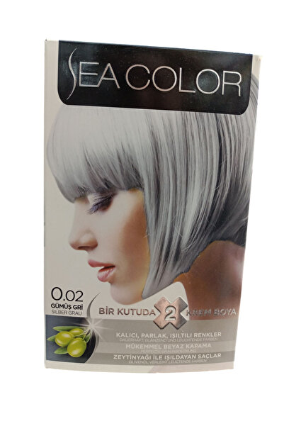 BOOST 0.02 Gümüş Gri SEA COLOR Saç Boyası