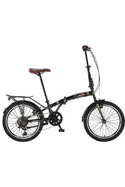 Ümit ÜMİT 2034 CUNDA KATLANIR BİSİKLET V 20 JANT 6 VİTES BLACK GOLD