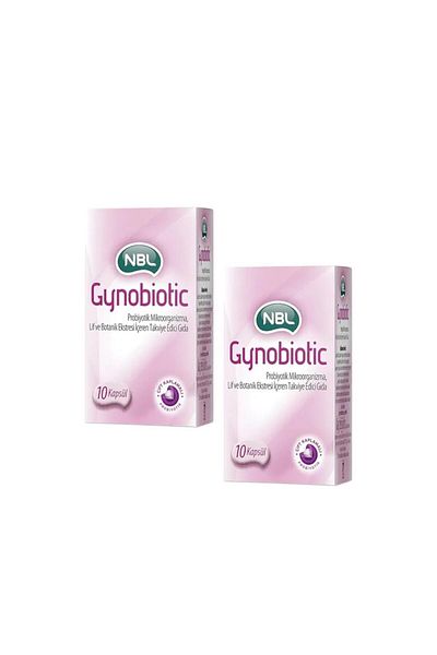 NBL 10 Capsules X 2 Gynobiotic Front (Gynobiotic)
