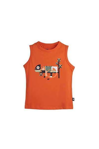 Bad Bear Orange Jonah Tank-Top Children's Undershirt Model 25.06.07.018-C38