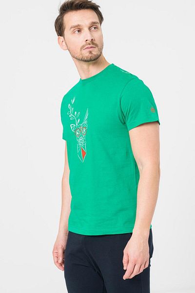 Pegas DEER FAMILY MEN'S T-SHIRT K GREEN-XXL