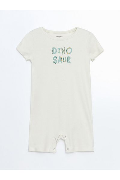 LC Waikiki Baby-Overall aus Baumwolle mit Rundhalsausschnitt