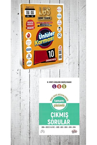 Ünlüler Karması Yayınları Ünlüler Karması 2025 LGS Genel Deneme 10 Yayın 10 D...