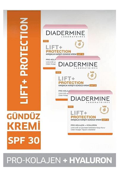 Diadermine Lift Firming and Sunscreen Cream Spf 30 150 ml (3 Pcs)