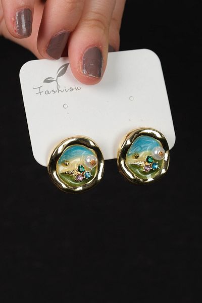 Jack Ferrero Women's Mineli Steel Earrings