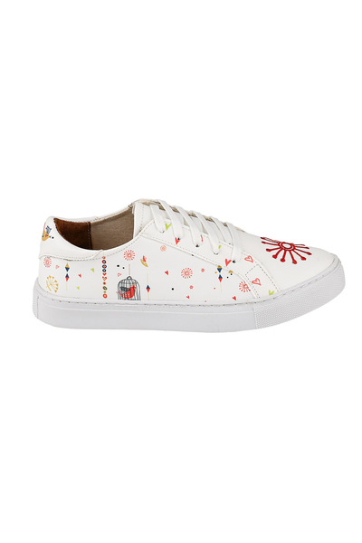 NOOSY Embroidered Printed Women's Sneaker
