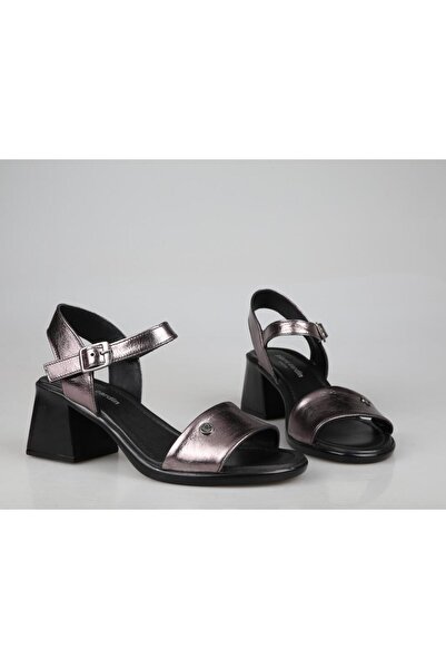 Pierre Cardin Pc-54609 Platinum Women's Heeled Shoes