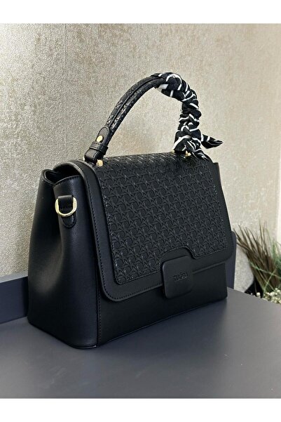 Tuğba El Ve Kol Çantası Olarak Tasarlanmış Omuz Çantası VS.BLKT.0195