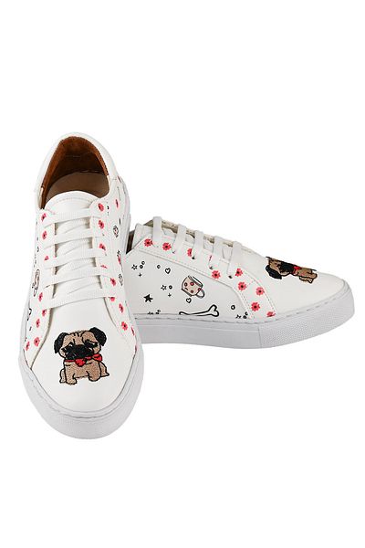 NOOSY Embroidered Printed Women's Sneaker
