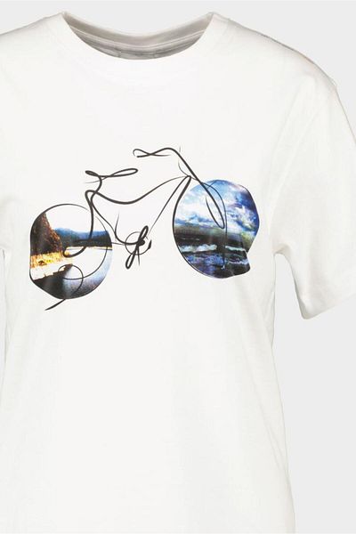 Pegas LADIES' LANDSCAPE BICYCLE T-SHIRT L