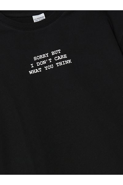 LC Waikiki Κοριτσίστικο T-Shirt με λαιμόκοψη