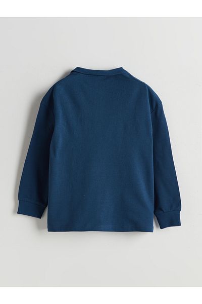 LC Waikiki Bedrucktes Jungen-T-Shirt mit Rollkragen