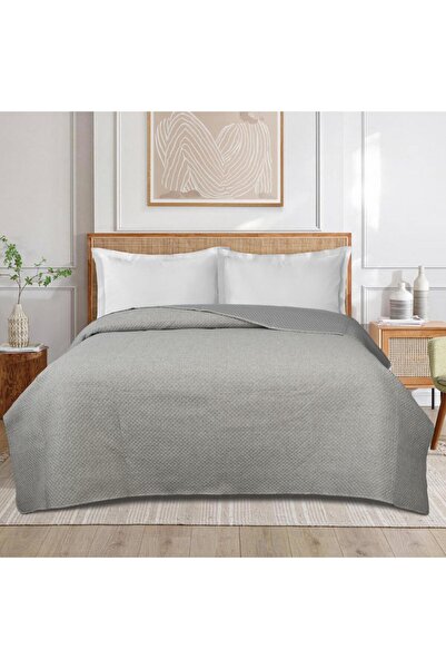 Heinner Home Bedspread 200x220 cm Linen Gray