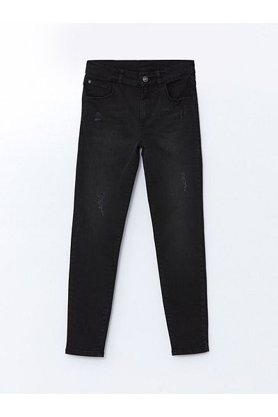 LC Waikiki Pantaloni de jeans pentru băieți cu talie elastică reglabilă - S52927z4