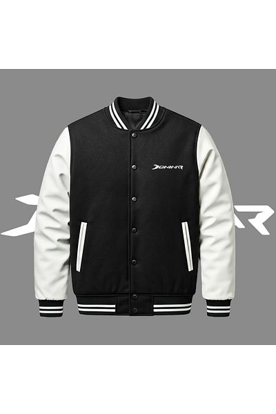 Edizen Bajaj Dominar 250 Premium Bomber College Jacket Unisex Oversize 100% βαμβάκι