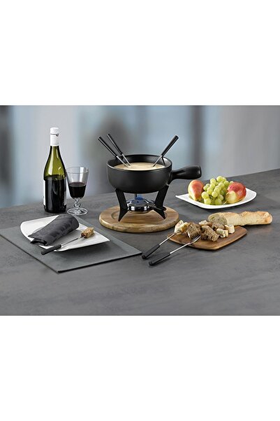 KELA Keck Lang Cheese fondue COUNTRY stainless steel / ceramic o22 cm