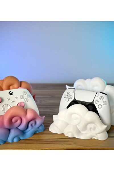 Goplast Premium Bulut Kontrol Ünitesi Standı PS4/PS5/XBOX Uyumlu Dualsense Kol Standı Joystick Standı Kol Tutucu