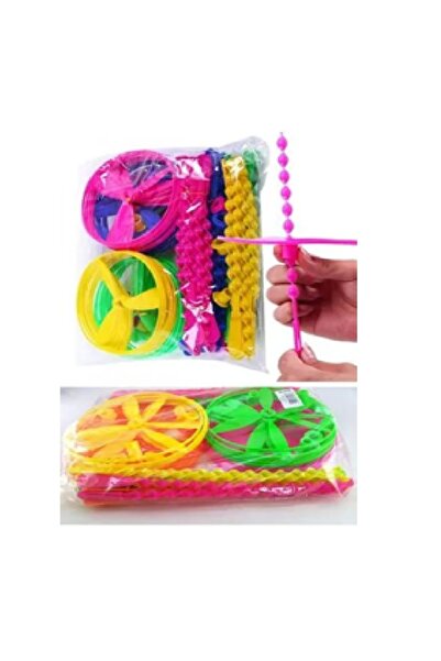 alpmodel Nostalji Oyuncak Küçük Uçan Daire - Küçük Ufo Pervane -Küçük Fırıldak 5 Adet