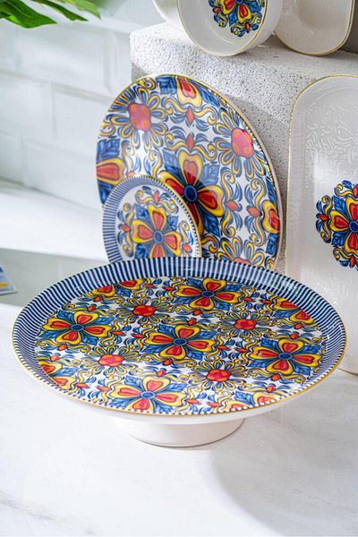 ACAR Maria 53 Piece Breakfast Set for 12 People
