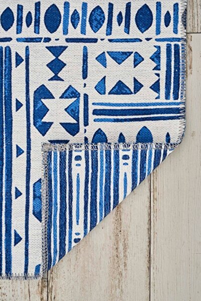 Kaşmir Halı Dekoratif Art Trend Milos Çift Taraflı Salon Mutfak Halısı Yolluk