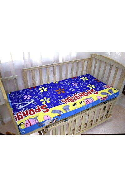 molody مرتبة اسفنجية مقاس سرير الطفل 60 × 120 سم
