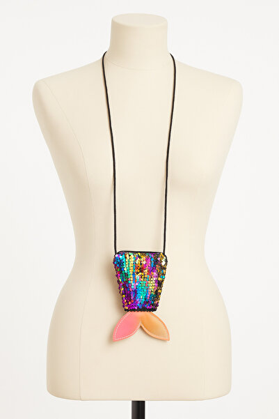 madamlina Parlak Pullu Deniz Kızı Kuyruğu Askılı Çanta - Küçük Prensesler Içi...