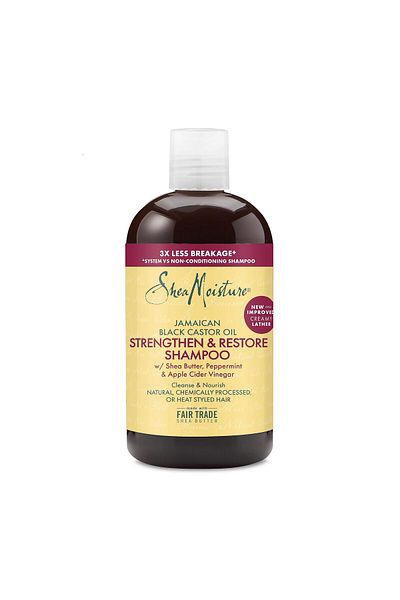 Shea Moisture SHEA-JAMAICAN SHAMPOO STRENGTHEN + RESTORE 13oz