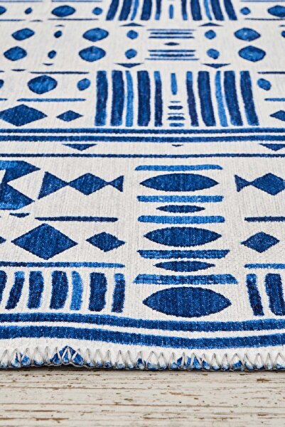 Kaşmir Halı Dekoratif Art Trend Milos Çift Taraflı Salon Mutfak Halısı Yolluk