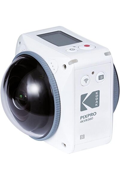 Kodak Pixpro Action Kamera 4KVR360 Ultimate Pack ,Yüksek Çözünürlükte 360 Derece Video Çekimi