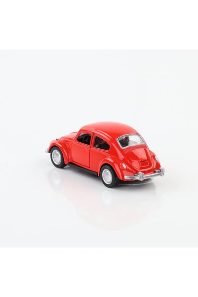 CanEm Metal 1:36 Scale Czech Drop Vosvos Car 11-12 cm Red