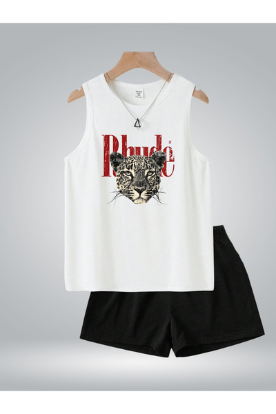 GLOWES Unisex dečiji set prednjih Štampano šortsa