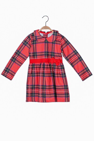 Zeyland Χριστουγεννιάτικο φόρεμα με καρό σχέδιο για κορίτσια