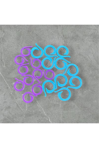 Skc Snail Bowknot Holder 20Pcs
