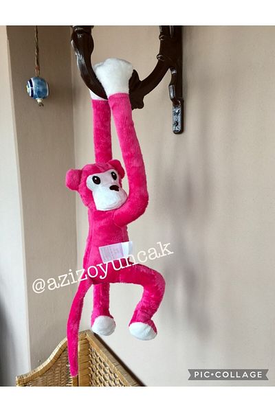 AZİZ OYUNCAK 70cm Plush Toy Marmot Belt Play and Sleep Companion